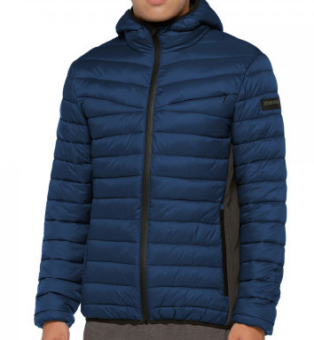 ATHLEISURE FBH RIGA HOODY PADDING JKT ULTRALIGHT COSMOS