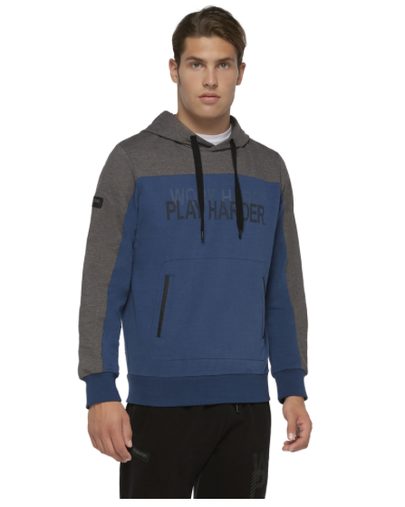 ATHLEISURE FBH BUDAPEST HOODY SWEATSHIRT COSMOS/DARKGRYMEL