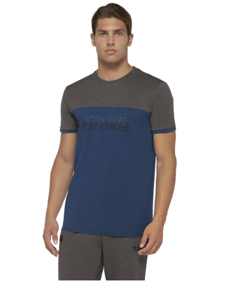 ATHLEISURE FBH WARSAW T-SHIRT JERSEY COSMOS/DARKGRYMEL