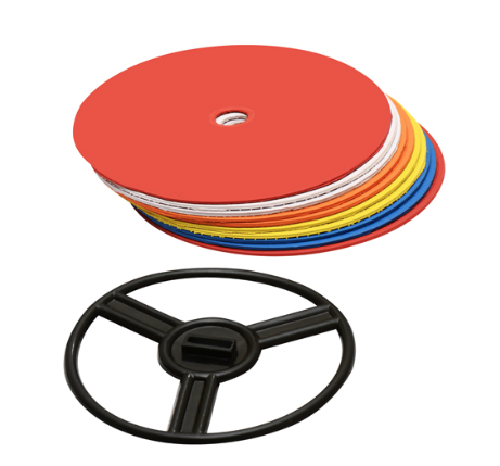 Диски маркировочные FLAT MARKER RUBBER SET 5 COLORS 10 PZ