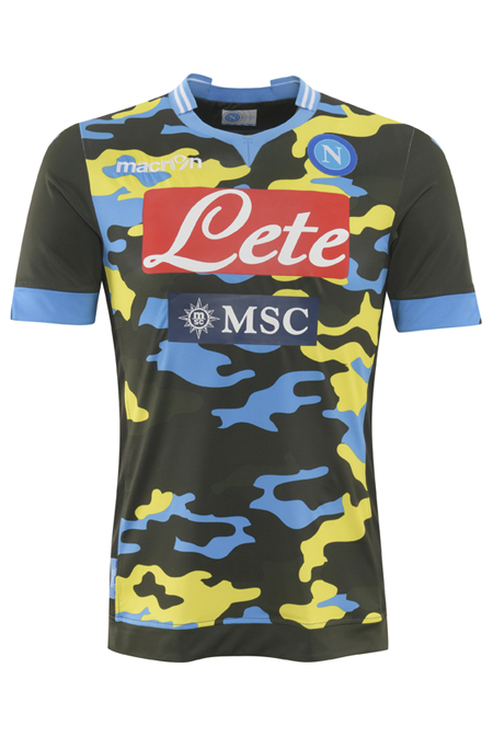 Napoli away jersey GDR 13/14