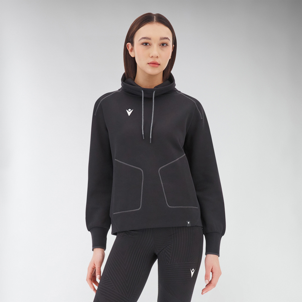 Saima sweatshirt with funnel neck